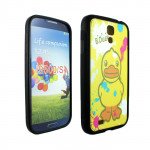 Wholesale Samsung Galaxy S4 Cute Duck Design Gummy Case